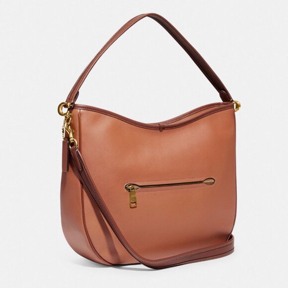 Coach Soft Tabby Hobo Bag Colorblock in Canyon Smooth Leather - Picture 3 of 6